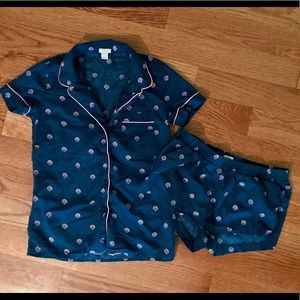 Jcre pajamas set sea shells